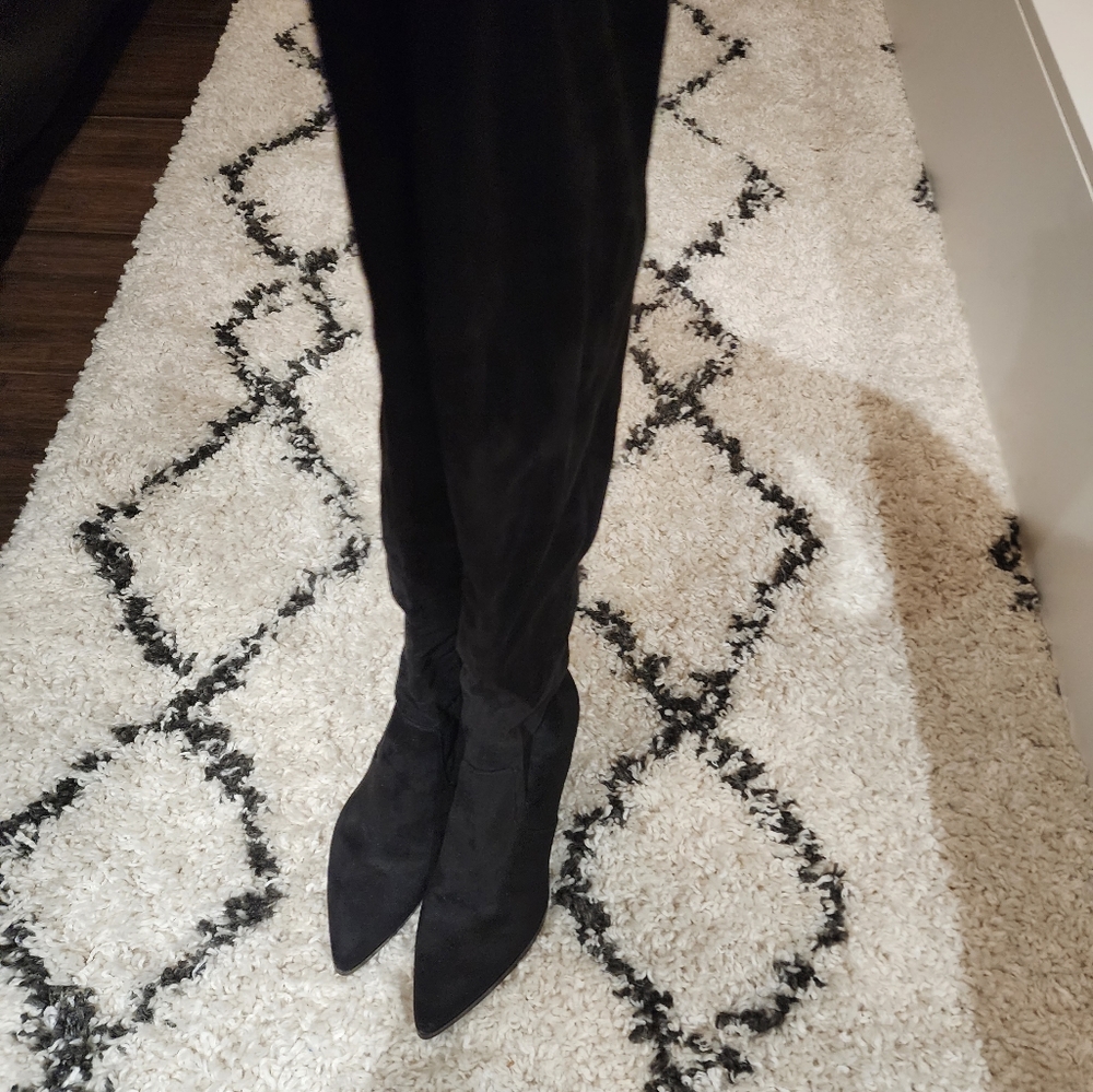 Marc Fisher over-the-knee boots size 7 black